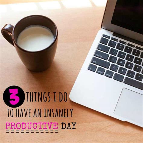3 Things I Do To Set Myself Up For An Insanely Productive Day Maplemoney