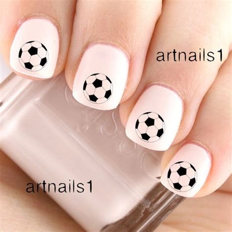 Soccer Ball Game Nail Art Nails Polish Sports Team By Artnails1
