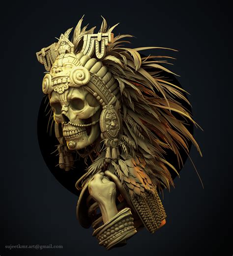 Aztec-skeleton - ZBrushCentral