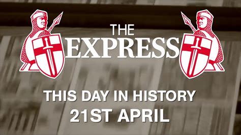 This Day In History 21st April Youtube