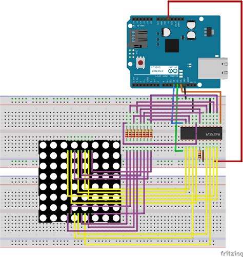 GitHub Mudasar187 LED Matrix 8x8 Arduino Scrolling Arrow On A LED