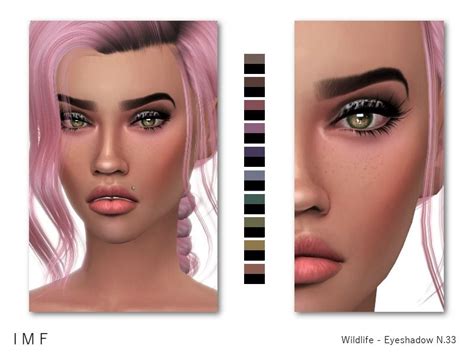 Wildlife Eyeshadow N33 Contains 10 Colors Found In Tsr Category Sims