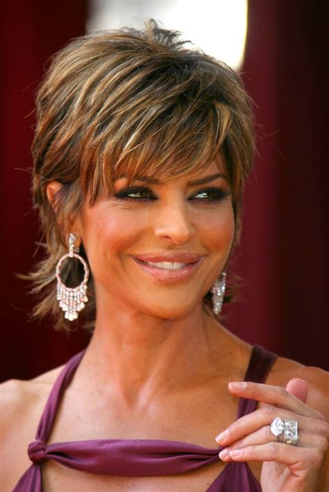 Image Result For Lisa Rinna 2014 Short Hair Styles Thick Hair Styles