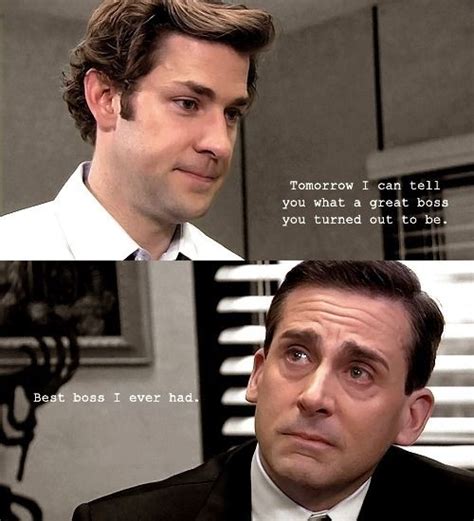 And When Jim And Michael Said Their Goodbyes And It Was