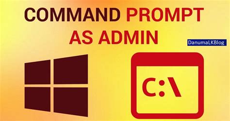 How To Open Command Prompt On Windows With Admin Rights Danumalk