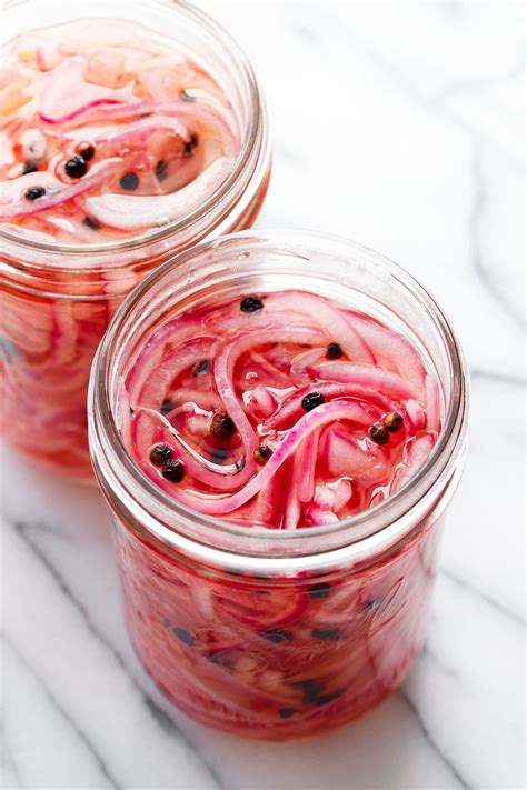 Quick Pickled Red Onions Love And Olive Oil