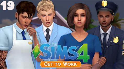Lets Play The Sims 4 Get To Work Part 19 Moving In Youtube