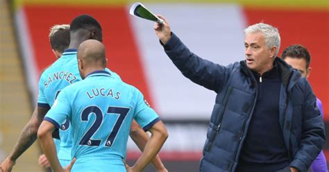Mourinho dẫn dắt tottenham 86 trận, tỷ lệ thắng 51%. Mourinho: VAR means referee 'hidden in an office ...