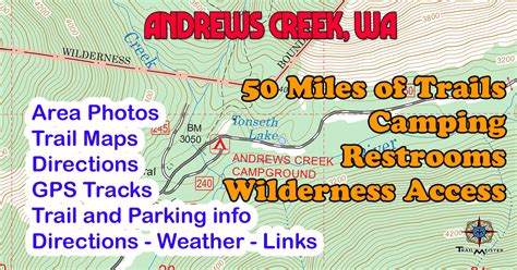 Andrews Creek Trailhead Trailmeister