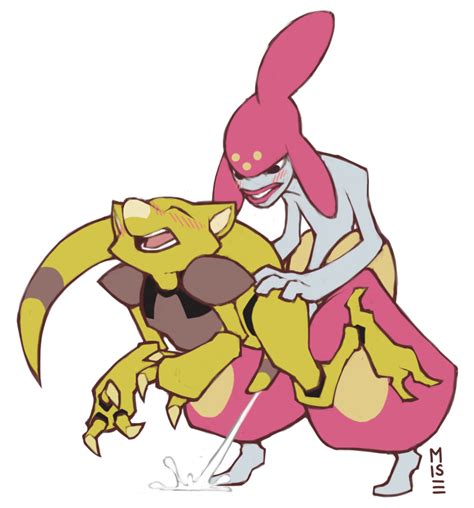 Rule 34 Abra Buggery Color Furry Only Interspecies Male Male Only Medicham Multiple Males