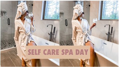 At Home Self Care Spa Day Box Dying My Hair Lauren Rose Youtube