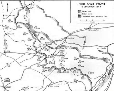 Us Third Army Front On December 5 1944