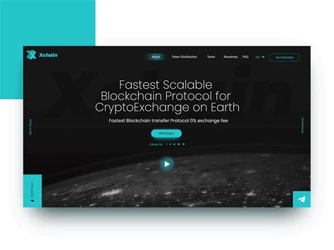 12 Ux Ui Collection Website Solution For Blockchain Ico On Behance