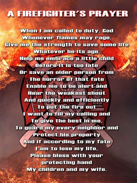 A Firefighters Prayer By Darkbry On Deviantart