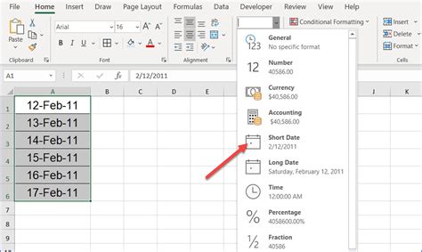 How To Change A Date To Short Date Format In Excel Excelnotes