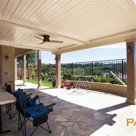 Apollo Louvered Patio Cover In Orange County California Backyard