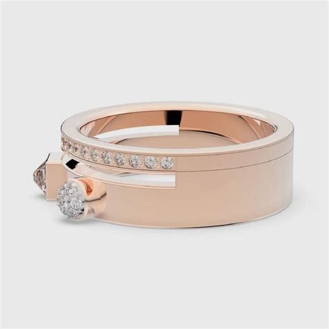 Swarovski Thrilling Ring White Rose Gold Tone Plated 55 Home Delivery