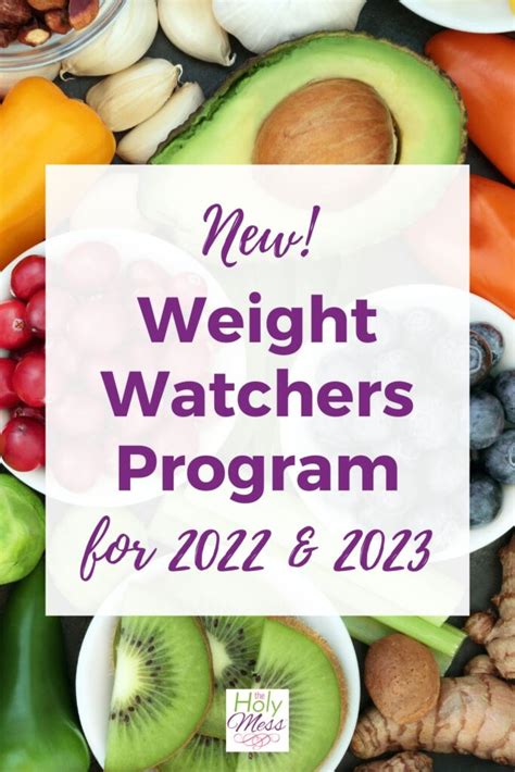 new weight watchers plan for 2022 and 2023 {up to date october 2022} the holy mess the daily inserts