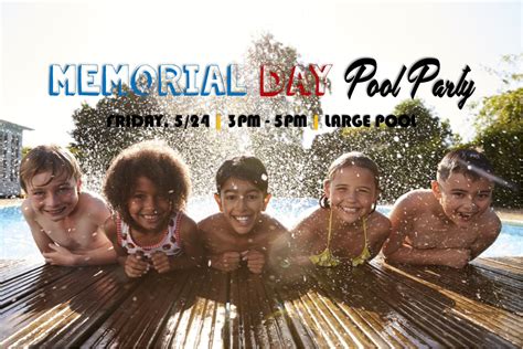 Maybe you would like to learn more about one of these? Memorial Day Pool Party, Dallas TX - May 24, 2019 - 3:00 PM