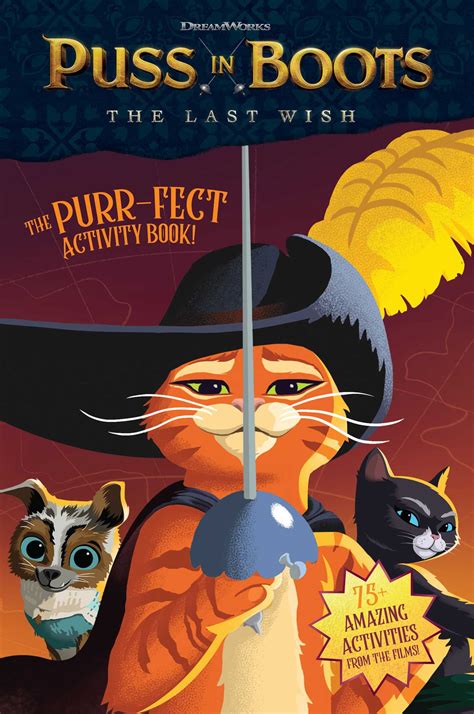 Puss In Boots The Last Wish Purr Fect Activity Book Book By
