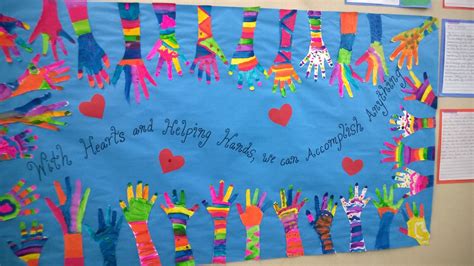 With Hearts And Helping Hands Kindness Activities Art Activities