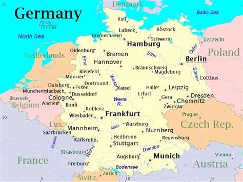 Koln Germania Harta Harta
