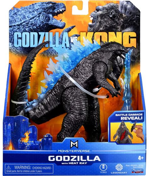 Godzilla Vs Kong Monsterverse Godzilla 6 Action Figure With Heat Ray