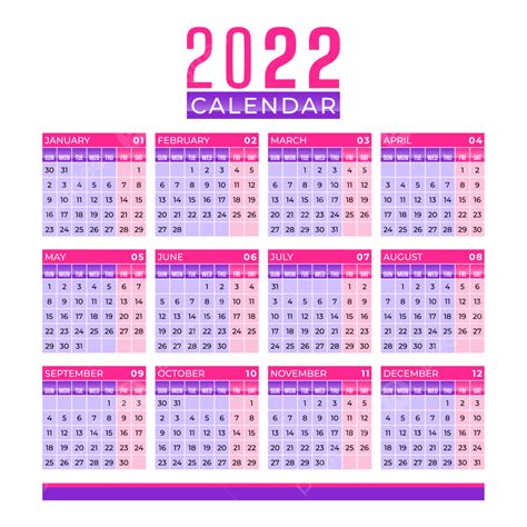 Gambar 2022 Kalendar Design Png Vector 2022 Kalendar Png Selamat