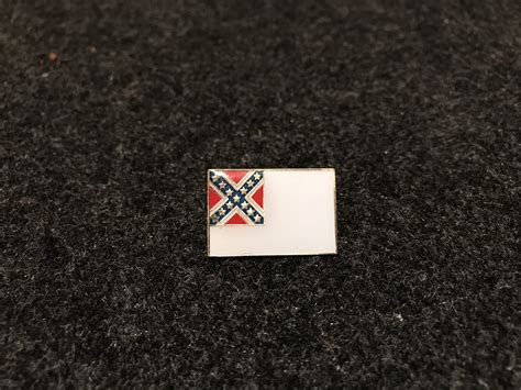 2nd Confederate National Flag Pin