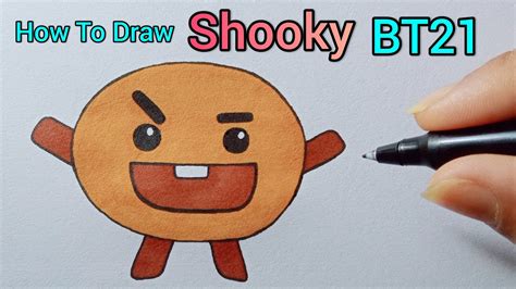 How To Draw Bt Shooky Bts Suga Persona Youtube