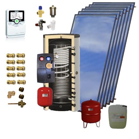 Kit Chauffage Syst Me Solaire Combin Ssc Litres Solaire Diffusion