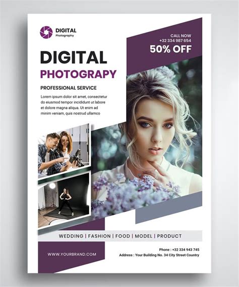 10 Best Photography Flyer Templates • Psd Design