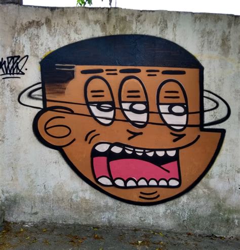 Kaio Vicio Tinta In São Paulo Brazil 2018 Graffiti Murals Street