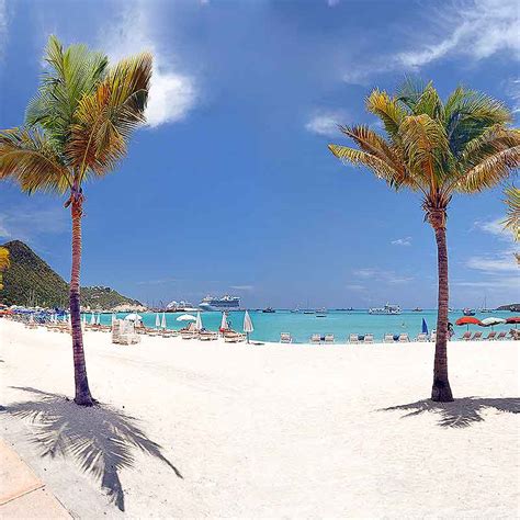 13 Thirteen Best Beaches In Sint Maarten Saint Martin Happy Barracuda