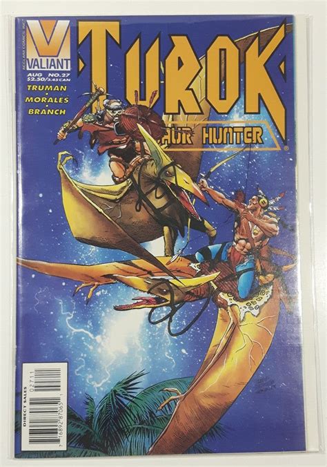 August Acclaim Comics Valiant Turok Dinosaur Hunter Comic Book