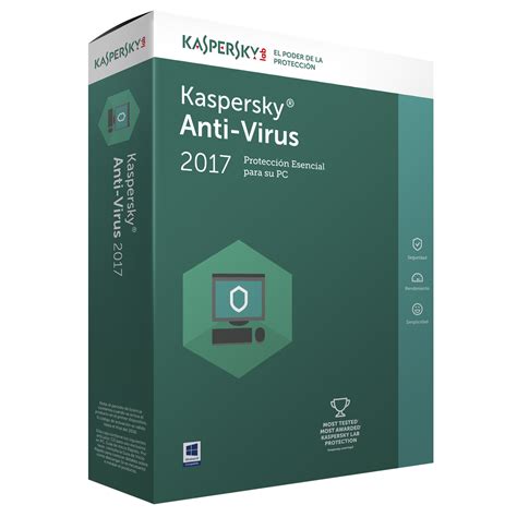 Kaspersky Antivirus 2017 Licencia 3 Instalaciones