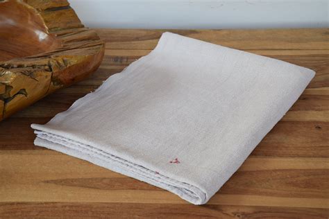 2 x hemp washcloth & 2 x hemp hand towels. Antique Bath Towel Organic Hemp AP Monogram Handmade ...