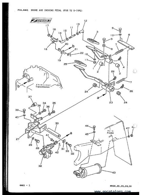 Komatsu Forklifts Fd Series Parts Books Pdf