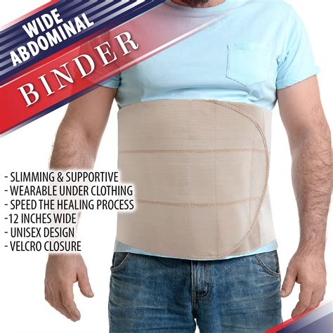Armstrong Amerika Wide Abdominal Binder Belly Wrap Plus Size