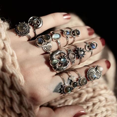 Pin On Gothic Rings
