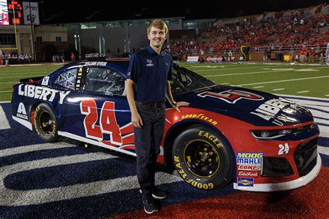 William byron has ascended the professional ranks of auto racing more rapidly than anyone in recent memory. NASCAR Cup Rookie William Byron Keeps God First