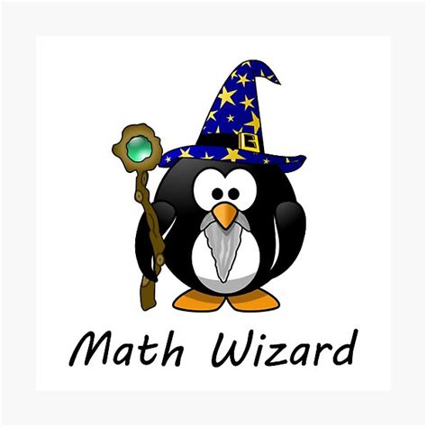 Math Wizard Photographic Print By Geeknirvana Redbubble