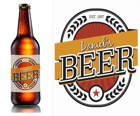 Label your bottles, bottle necks, even bottle caps! Beer Bottle Labels Personalized personalised beer label ...