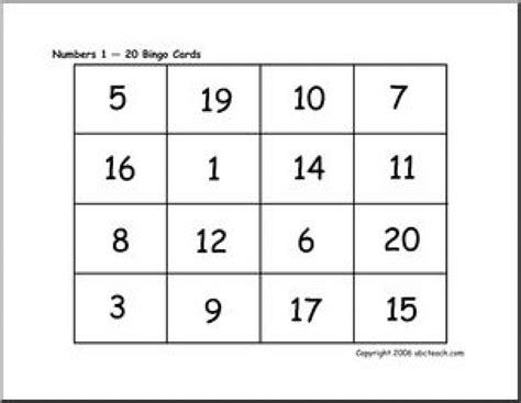 Fan Printable Number Bingo Cards Lauren Blog