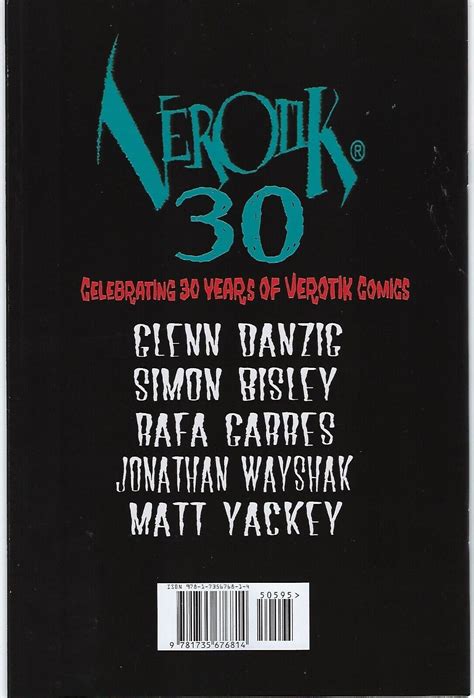 Verotik 30th Anniversary Edition Simon Bisley Glenn Danzig Raffa Garres Nm Ebay