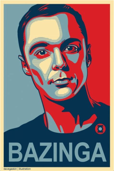 Sheldon Hope Poster Big Bang Theory Vector Portrait