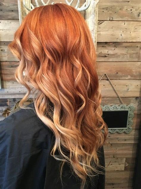 Mes Cheveux Par Mymy Red Hair With Blonde Highlights Ginger Hair