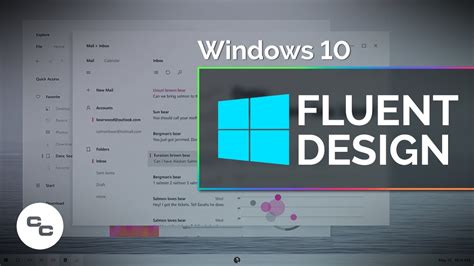 Microsoft Fluent Design System Picked Apart Windows 10 Fall Creators