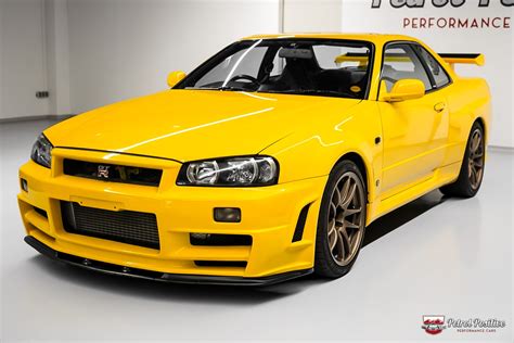 Nissan Skyline R34 GTR EV1 Yellow 1 Of 68 Petrol Positive