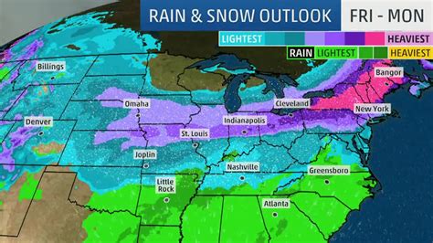 Late Week Snow Could Be Major From Plains To Northeast